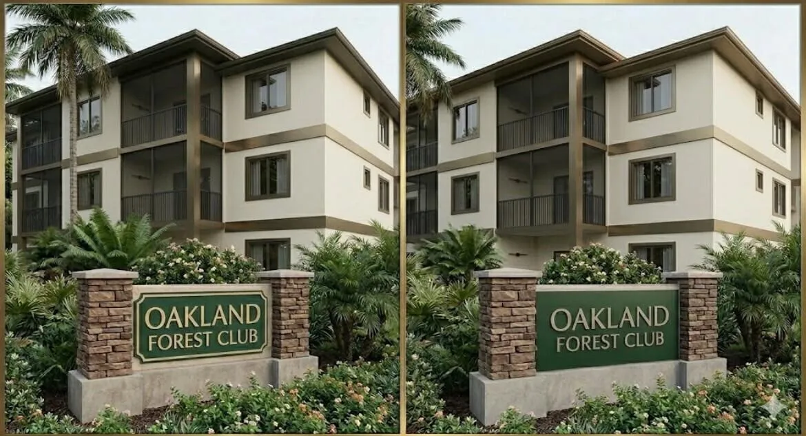 New building color rendition