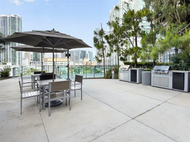 BBQ area