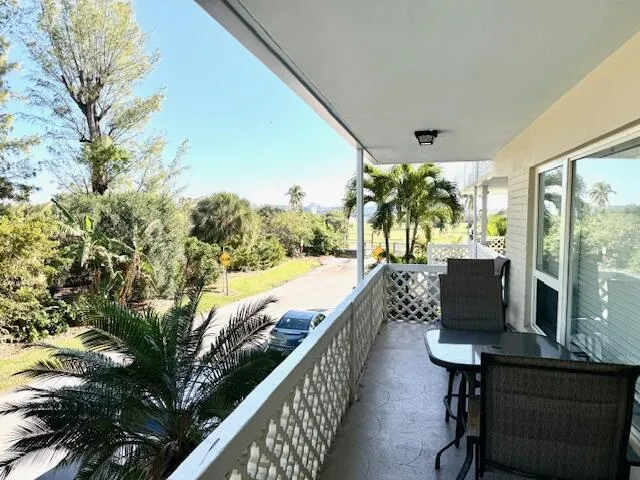 Balcony Area off of Living Room and Dining Area