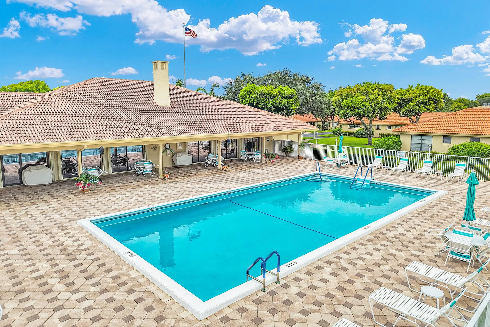 Community Pool at Bent Tree Villas