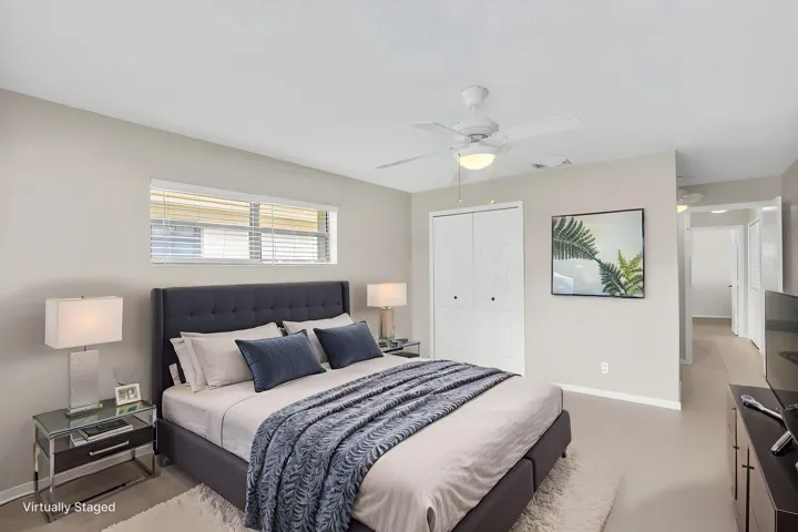 Primary Bedroom - Virtually Staged