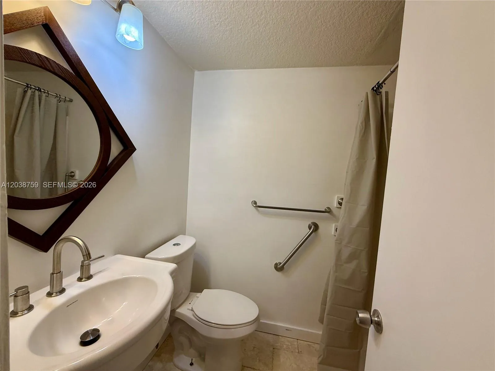 Ensuite bathroom with shower