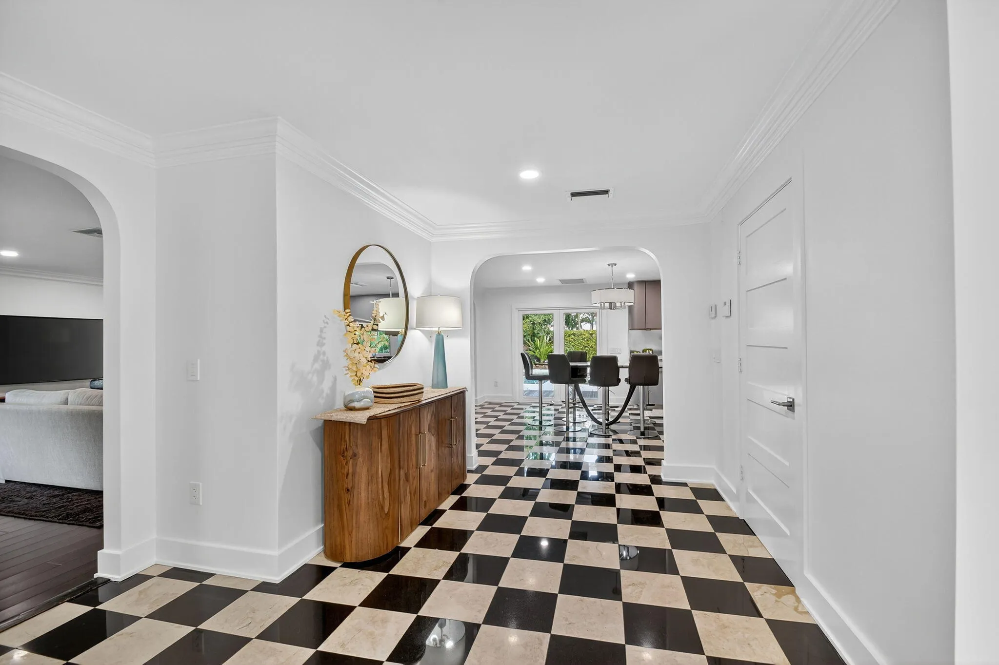 Front Hall Facing Kitchen