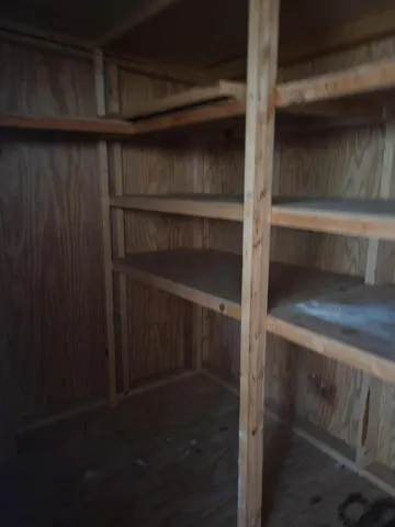 Looking Left in shed