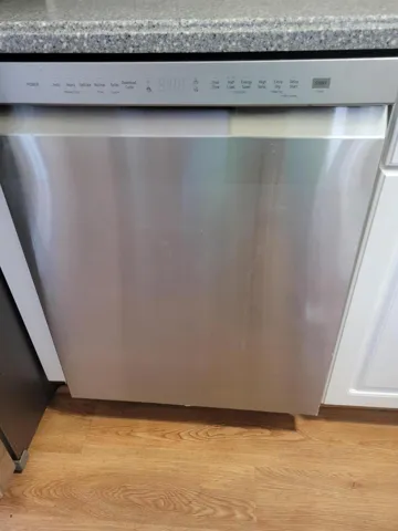 Close up of Dishwasher