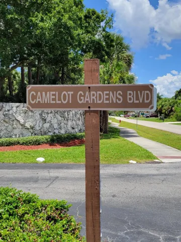 Camelot Gardens Blvd just off Blossom, easy access to the mall less than 10 minutes away, along with Lowes even closer, as well as home depot, restaurants and only 15 minutes to the Jensen Beach causeway and the beaches !