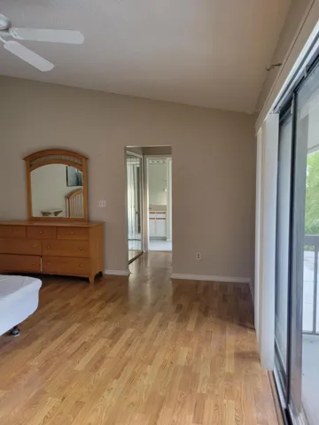 The slider in the master bedroom opens to a small balcony that wraps over to the other bedroom upstairs. See the stars at night, feel the warm breeze or hear the birds as they head home for the evening.