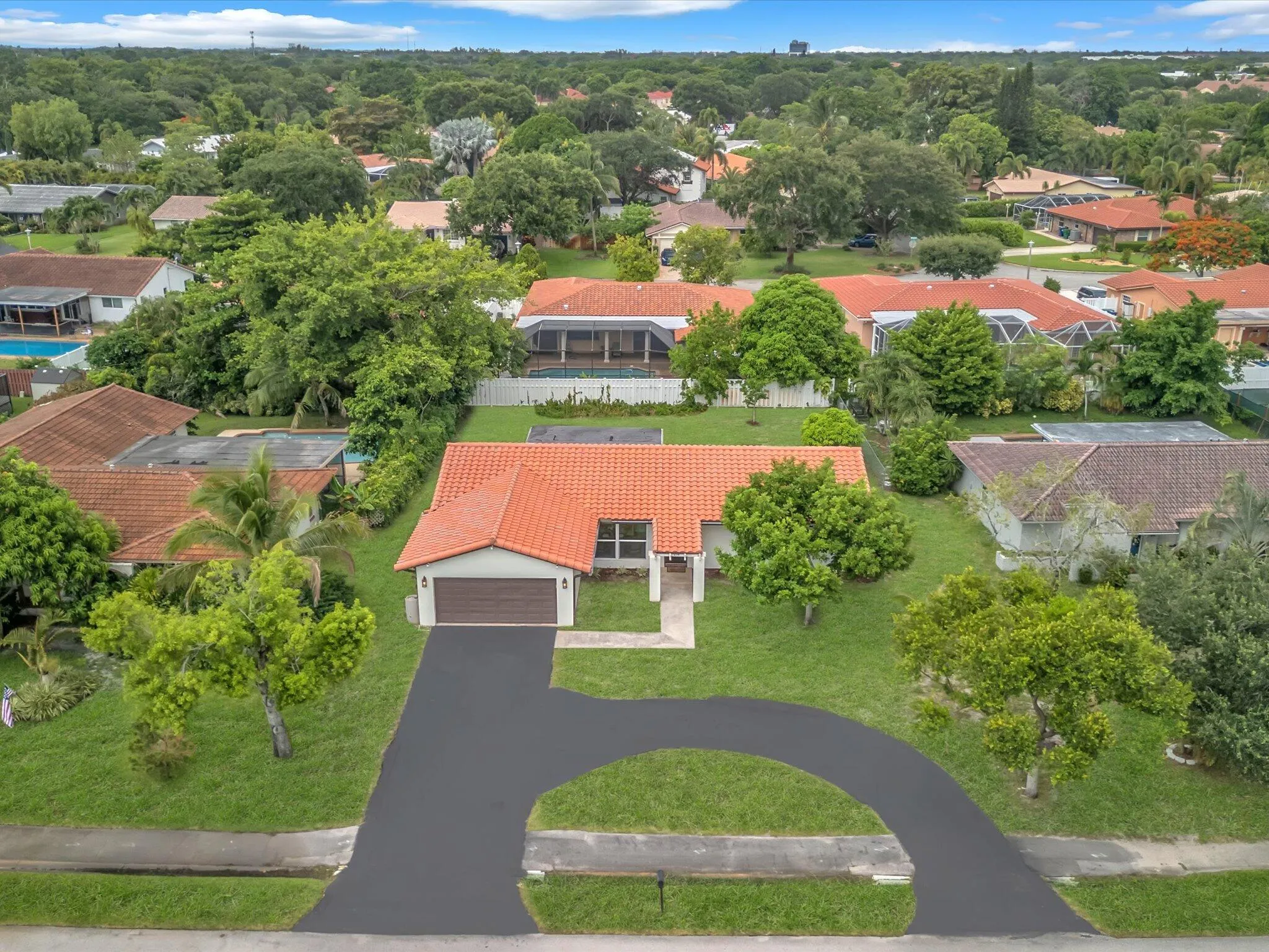 Front Aerial View