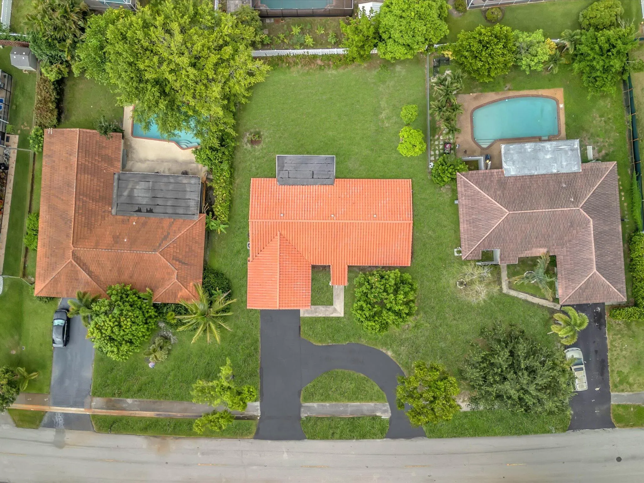 Aerial Backyard
