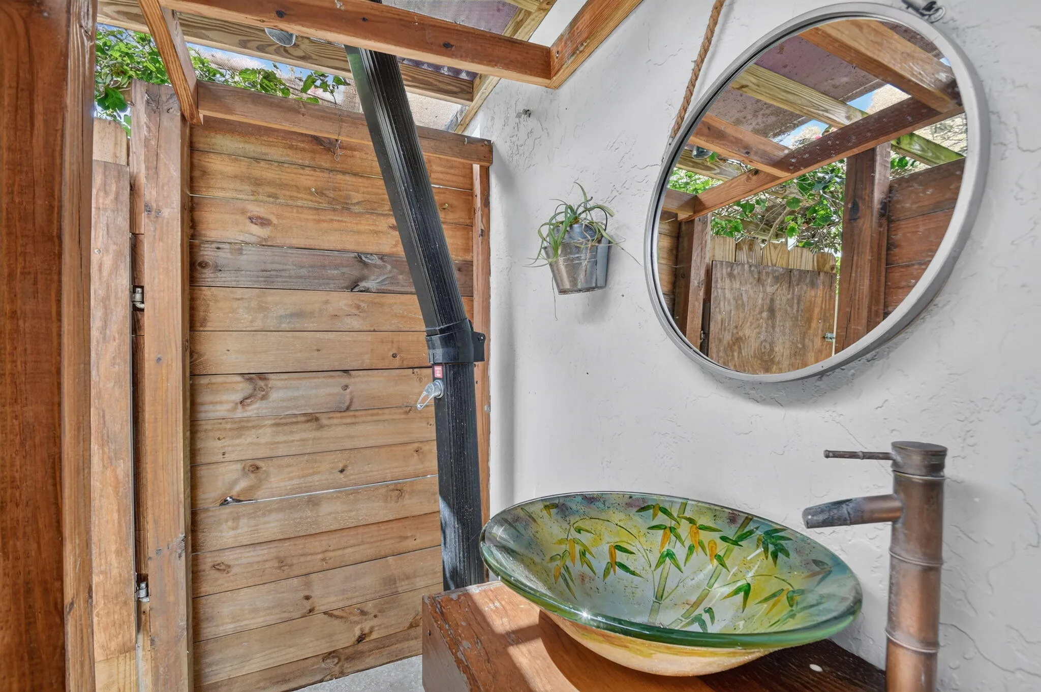 Outside Bathroom