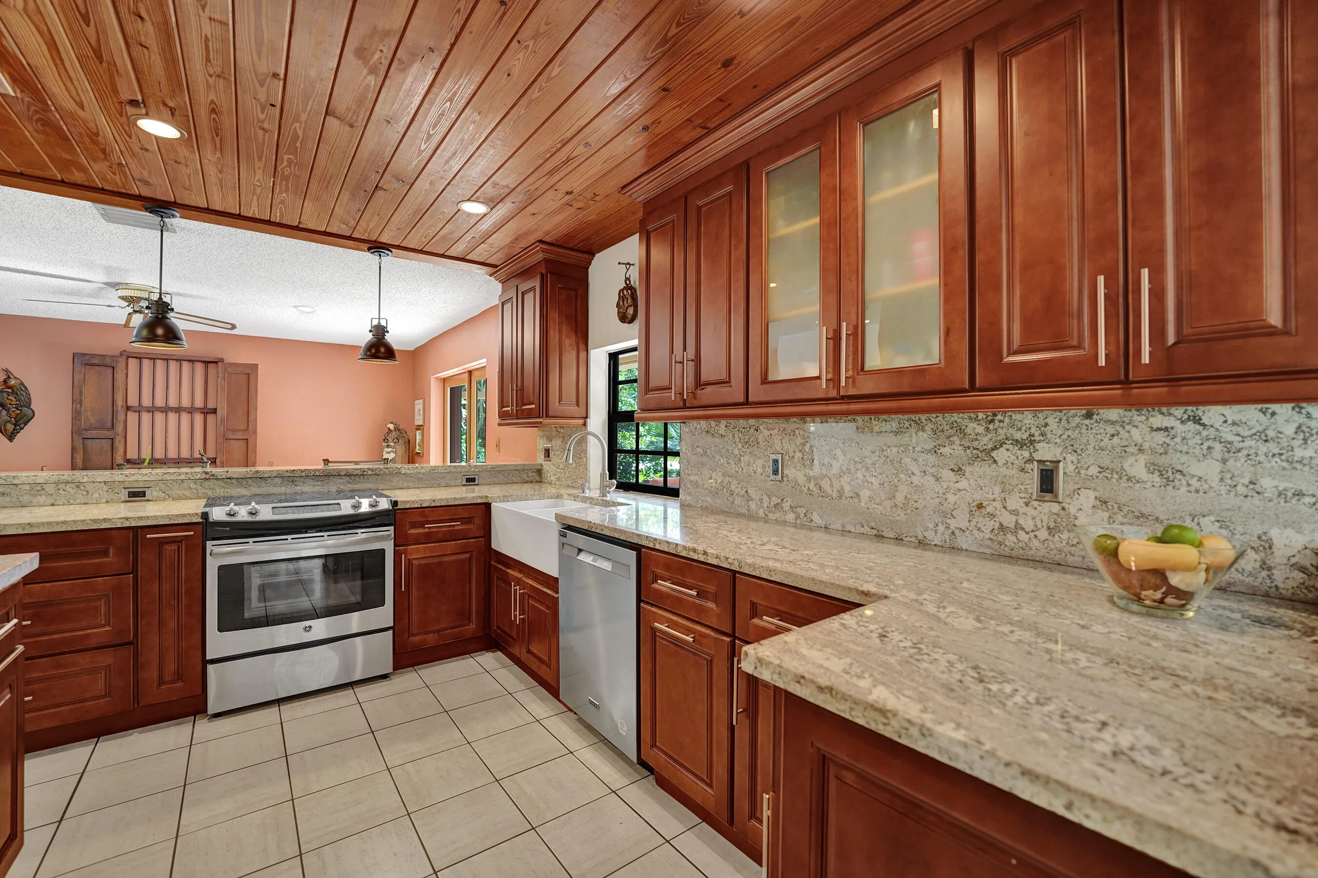 Kitchen - Generous Granite Workspace