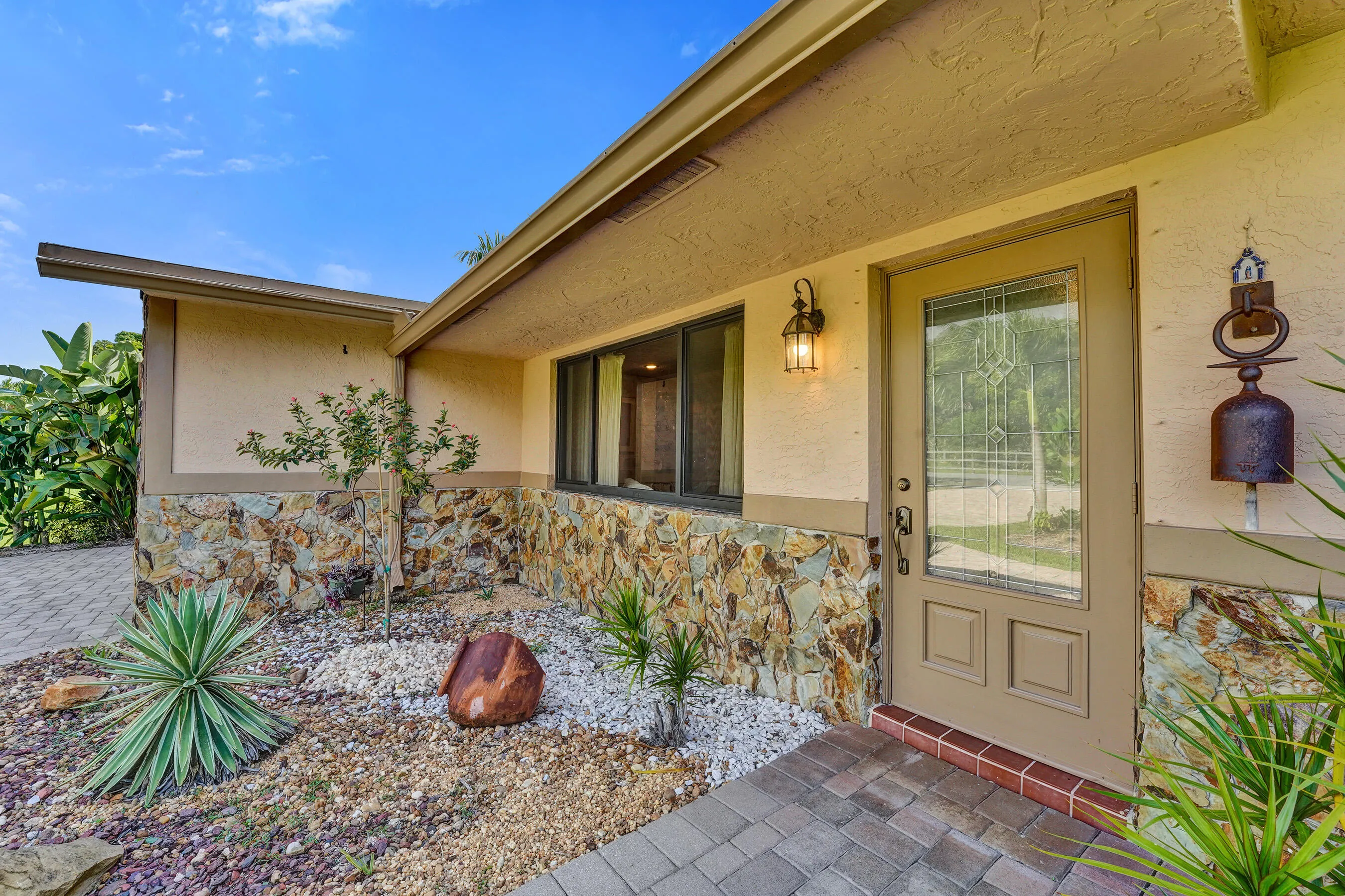 Inviting Front Entrance