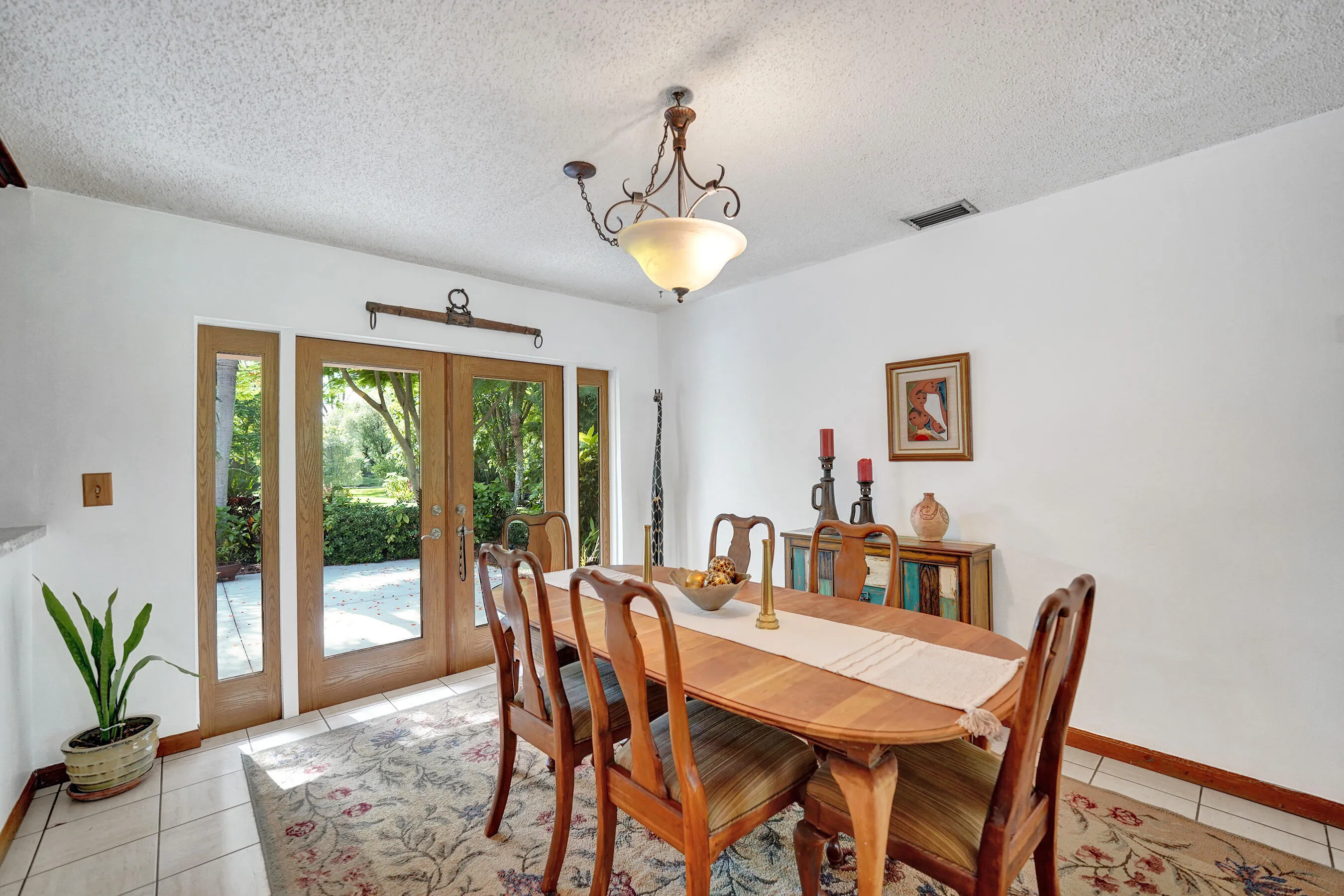 Formal Dining Area Overlooking Grounds