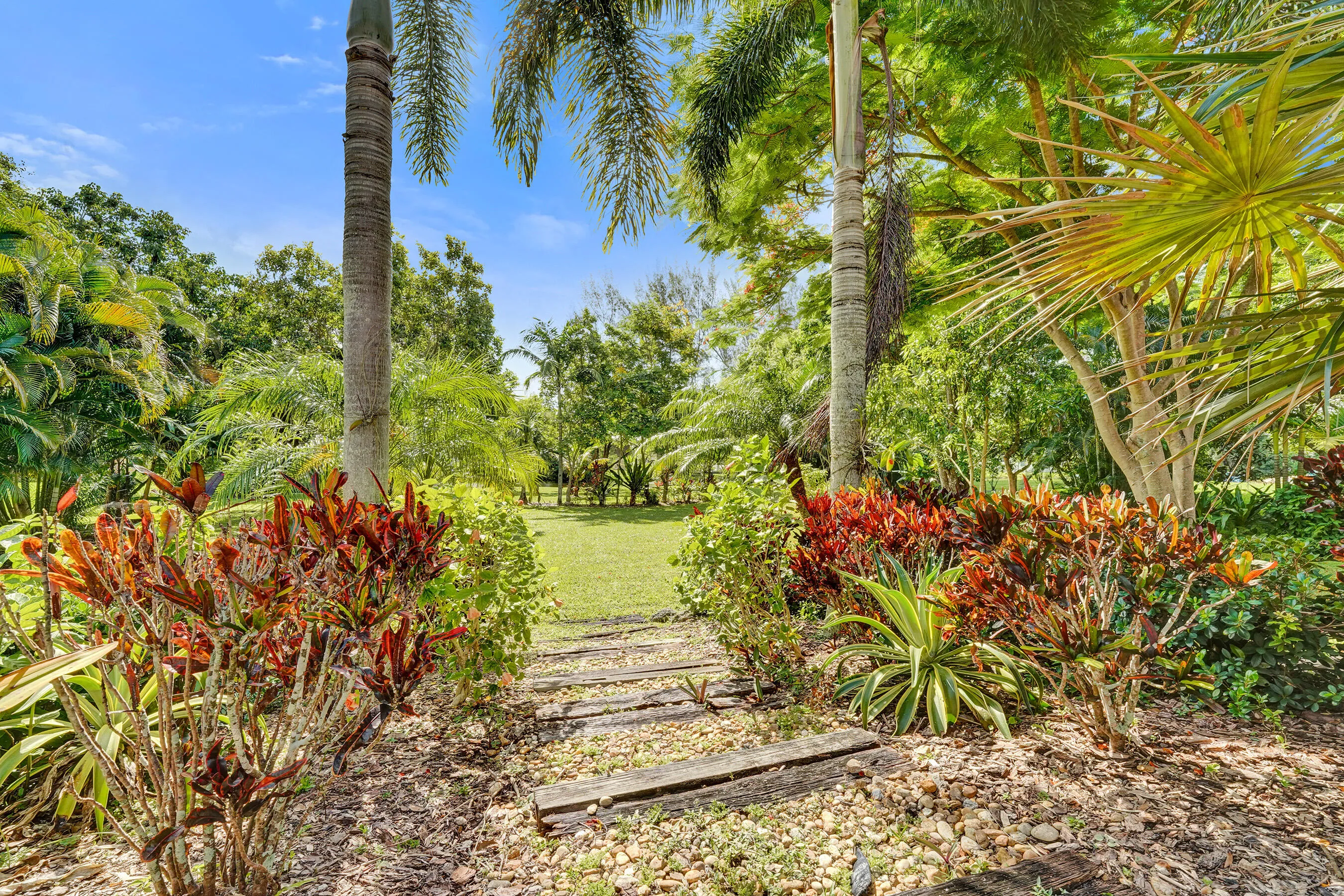 Tropical Garden Pathway
