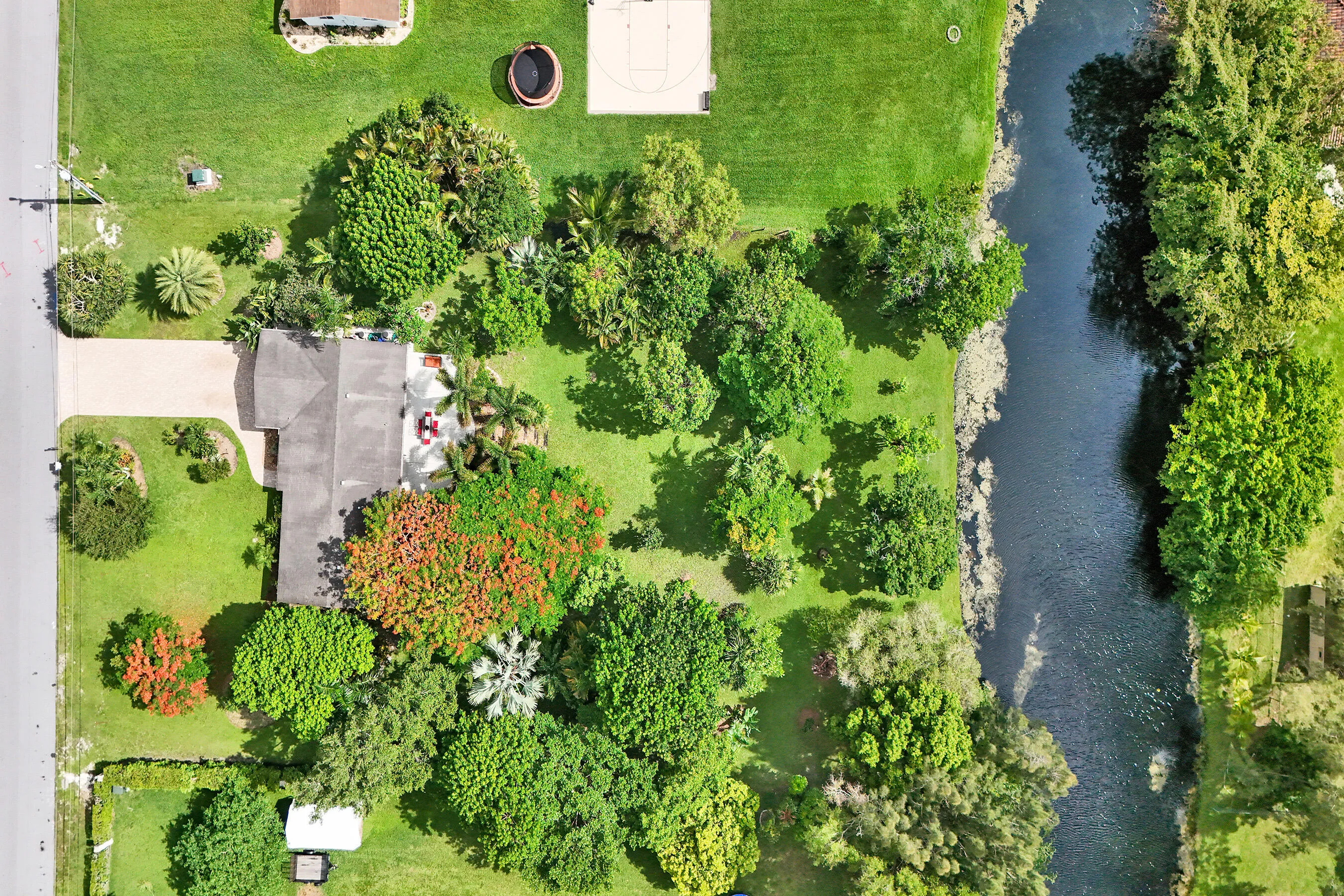 Aerial View of Tropical Beauty