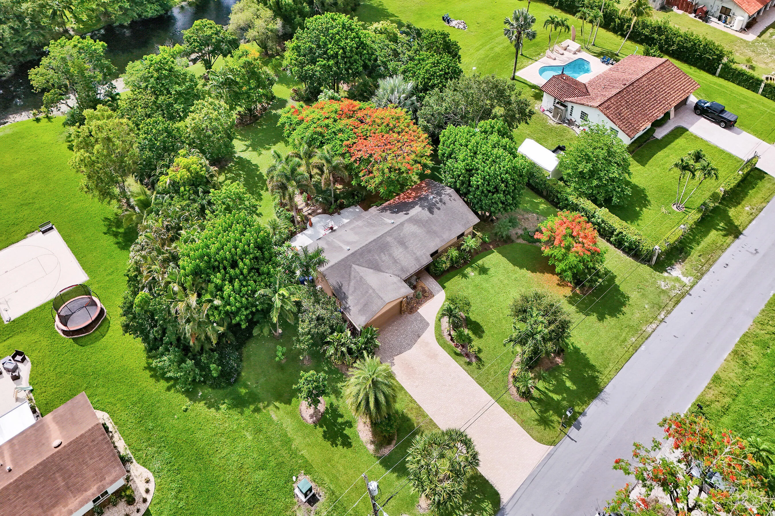 Aerial Photography of the property.