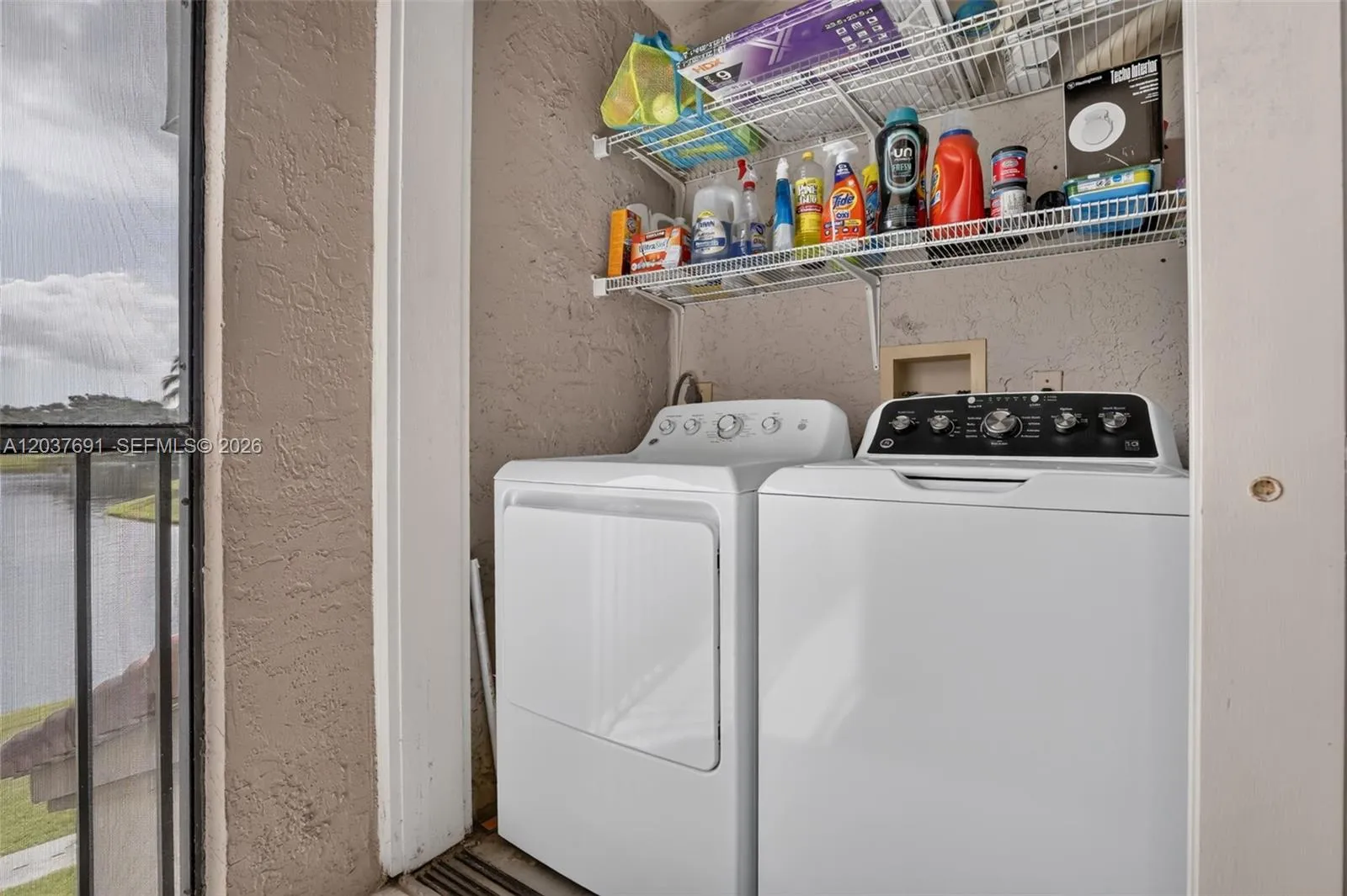 Full-size in-unit washer and dryer provide everyday convenience and added functionality