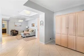 office area w built in, closed position