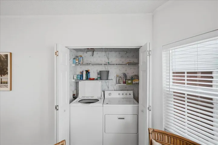 Inside Washer/Dryer