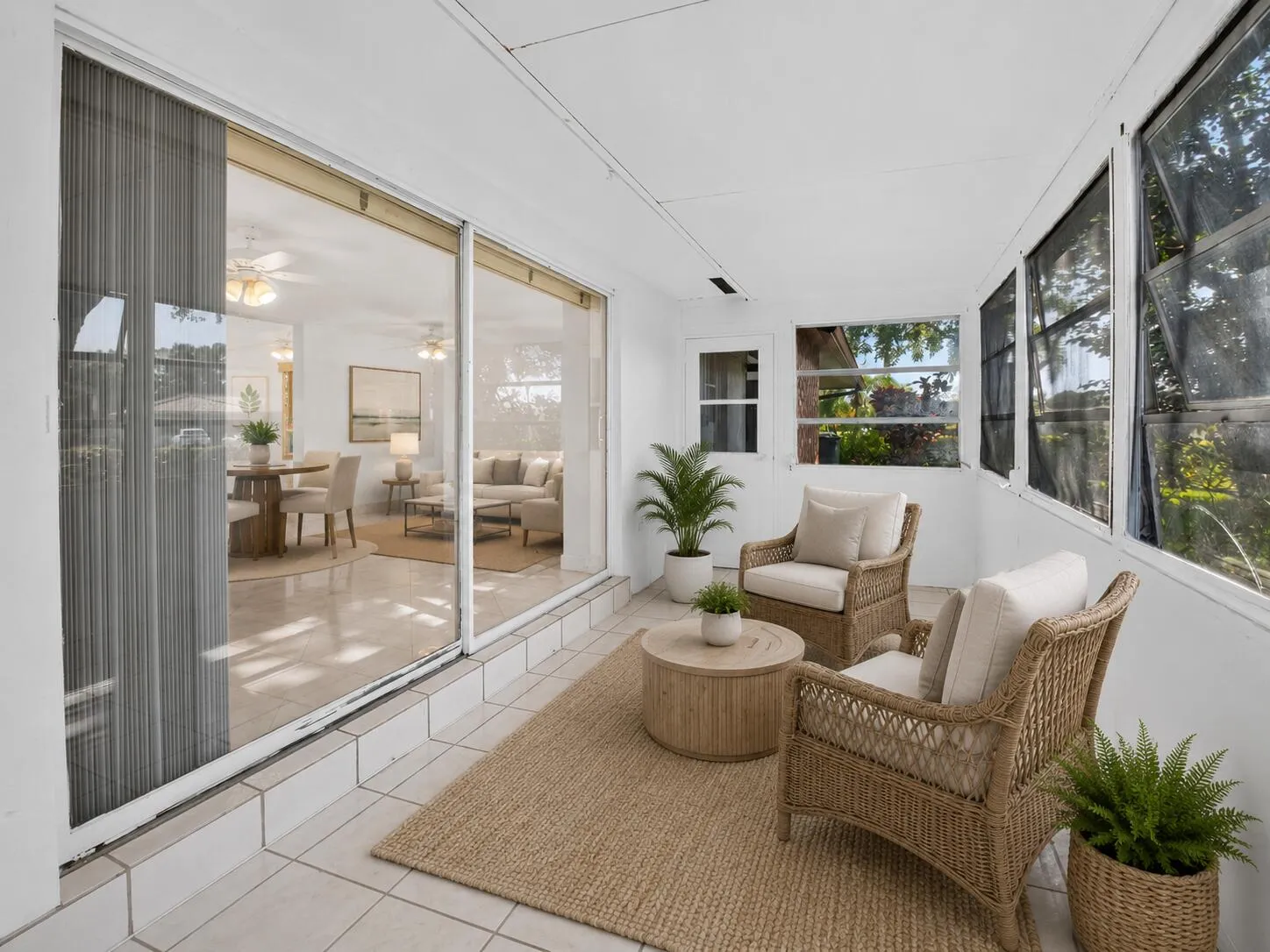 Patio Virtually Staged