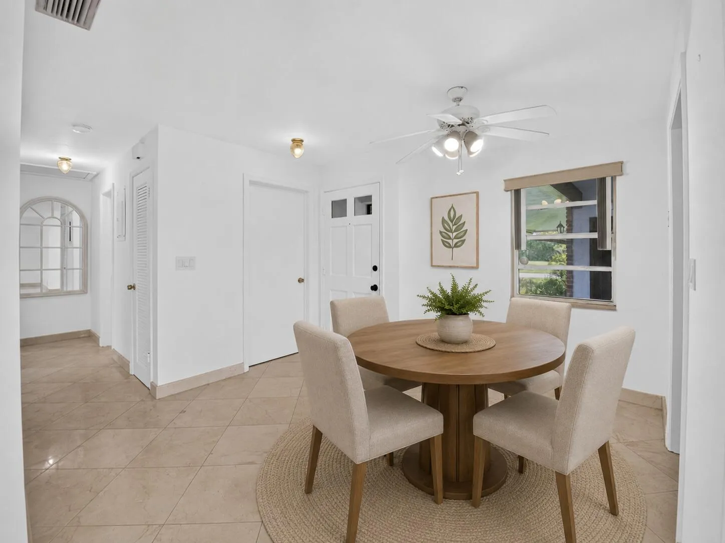 Dining Room Virtually Staged