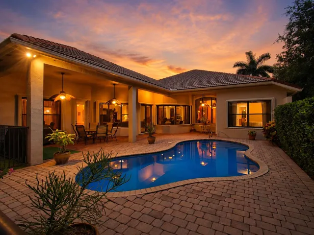 Backyard oasis