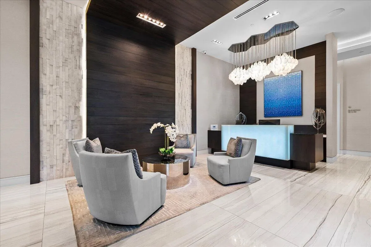 Tower 1 lobby