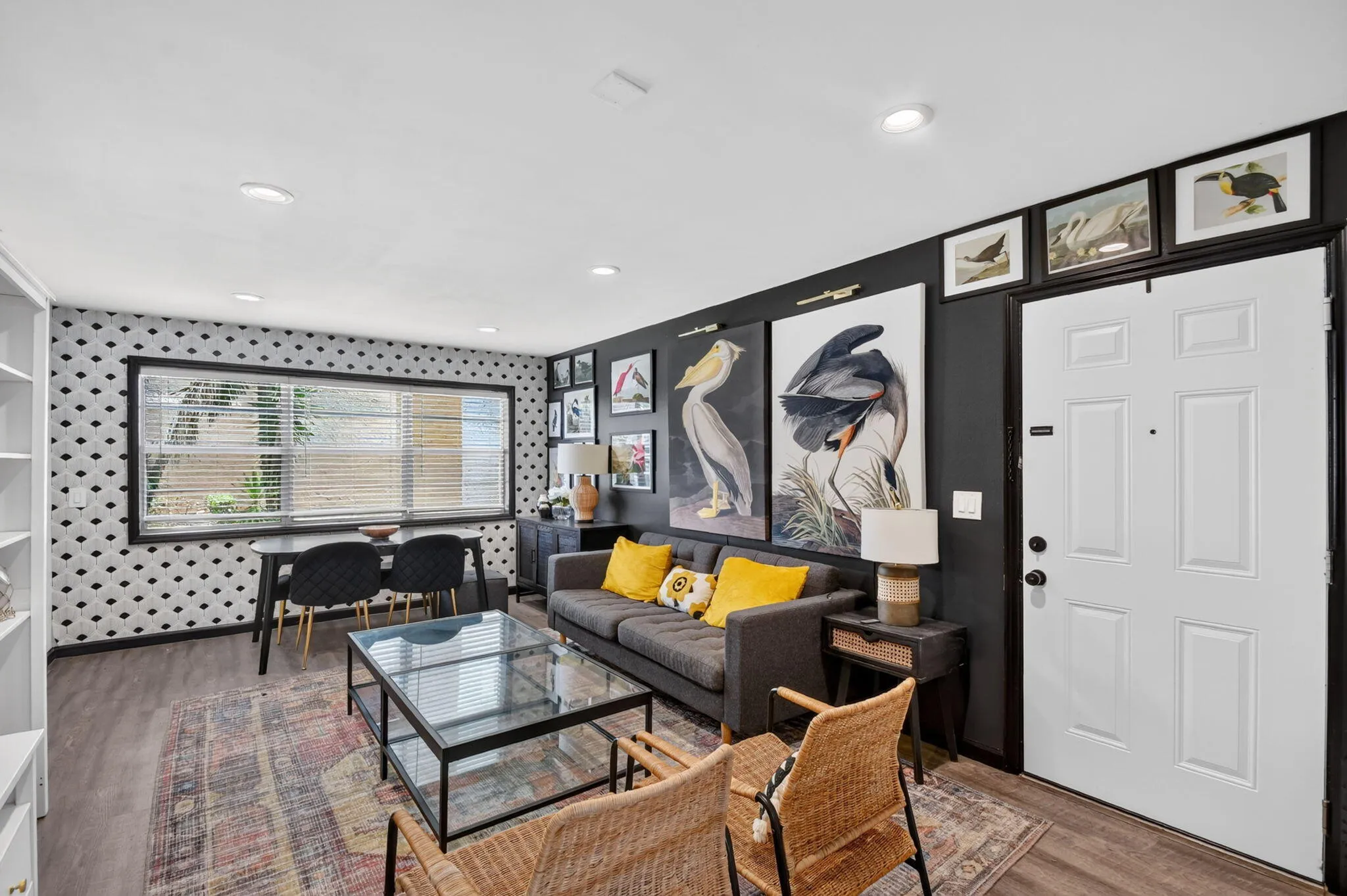 Fully Furnished Living Area