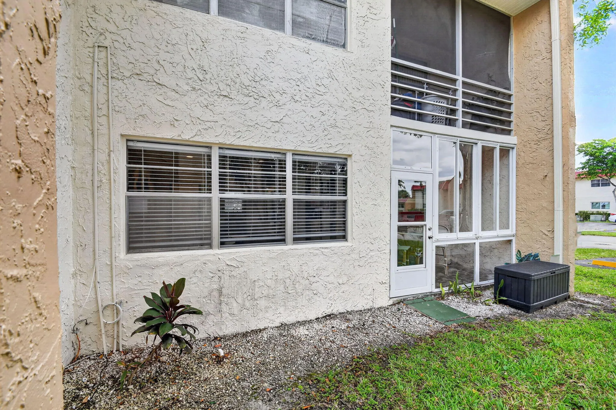 Back of condo