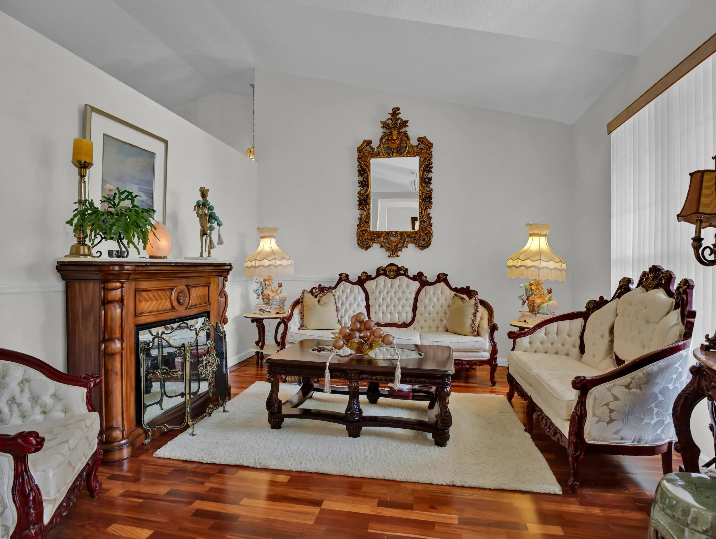 Formal living room or room of your choice.
