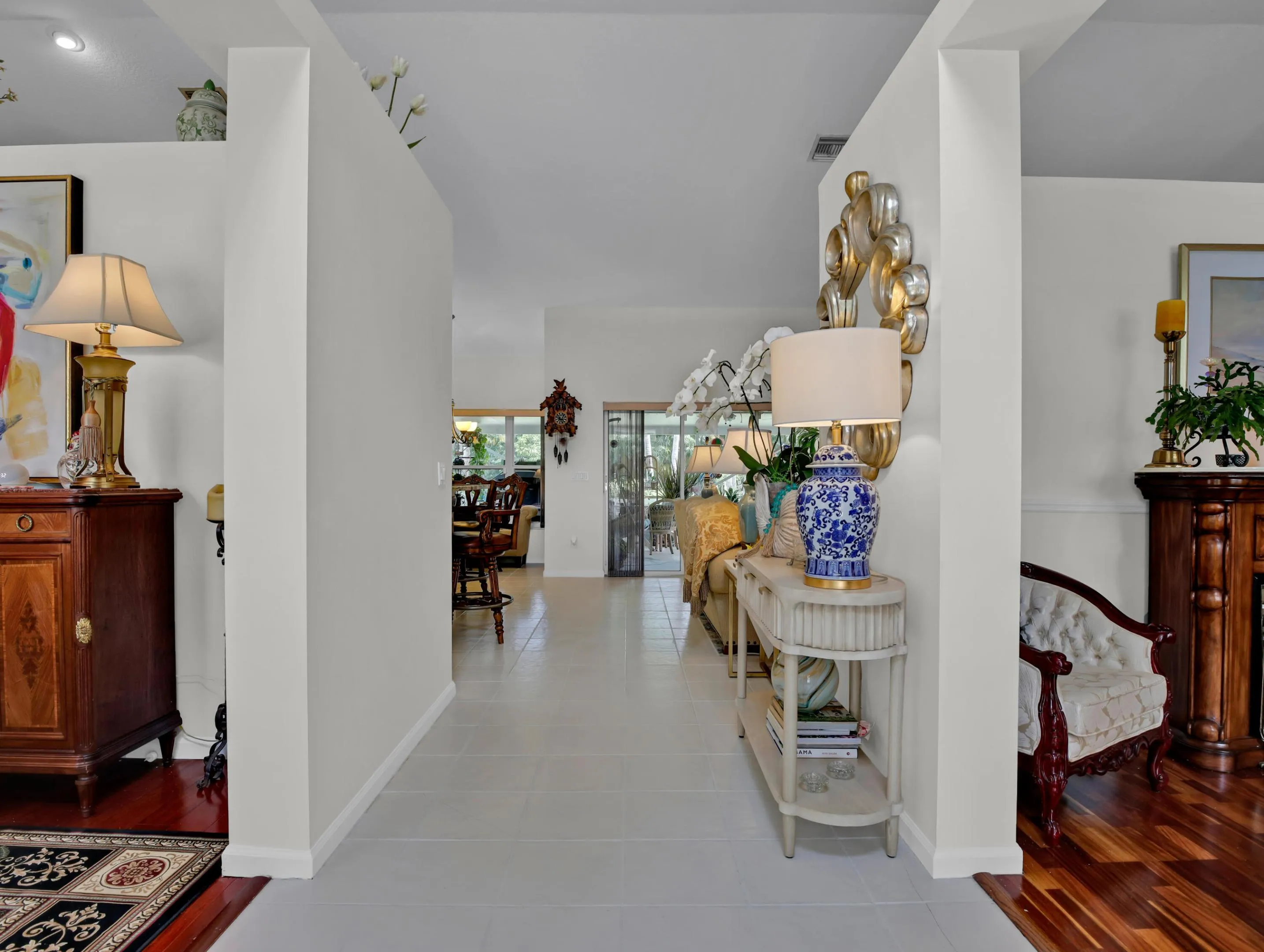 This home has high ceilings