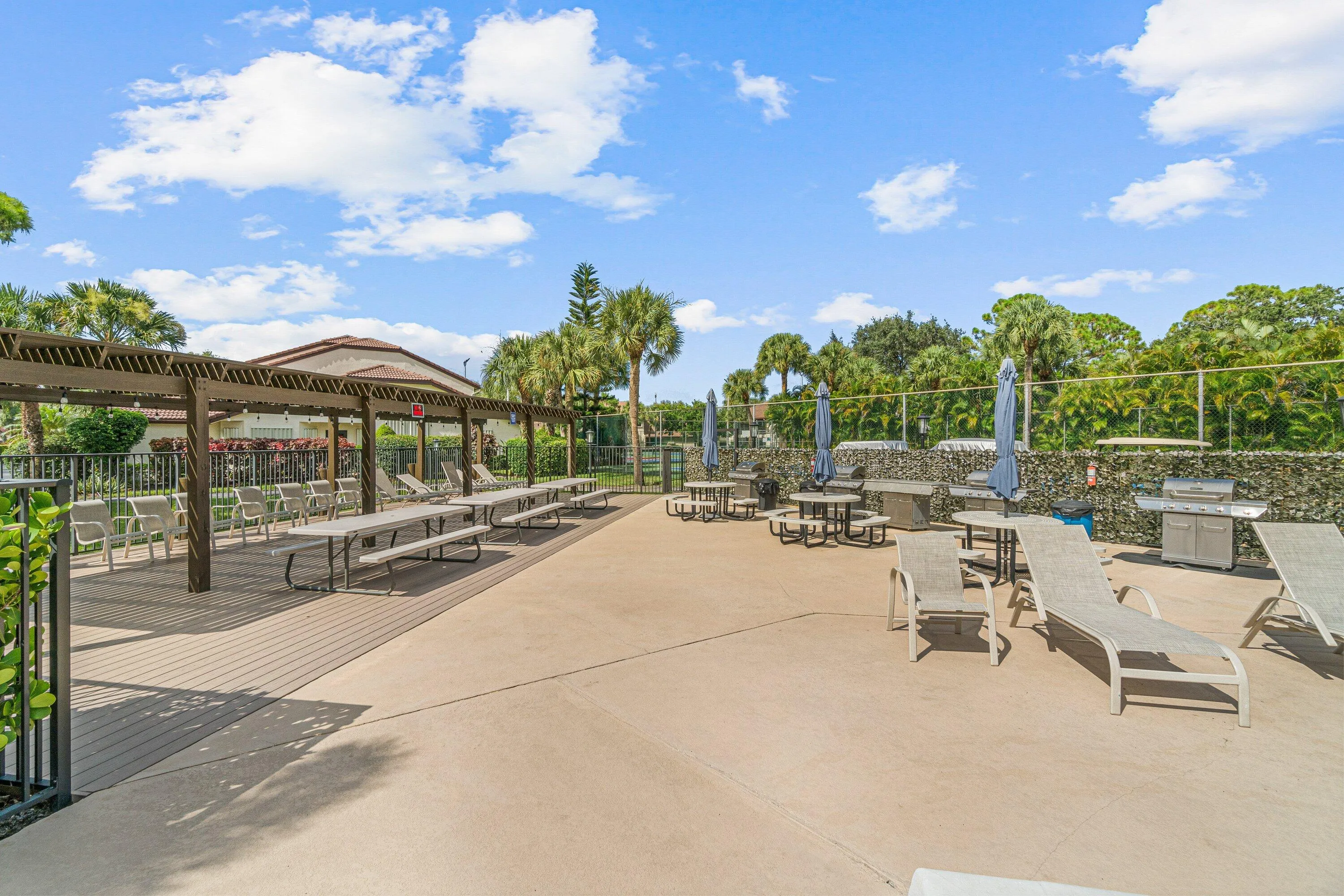 Club picnic area