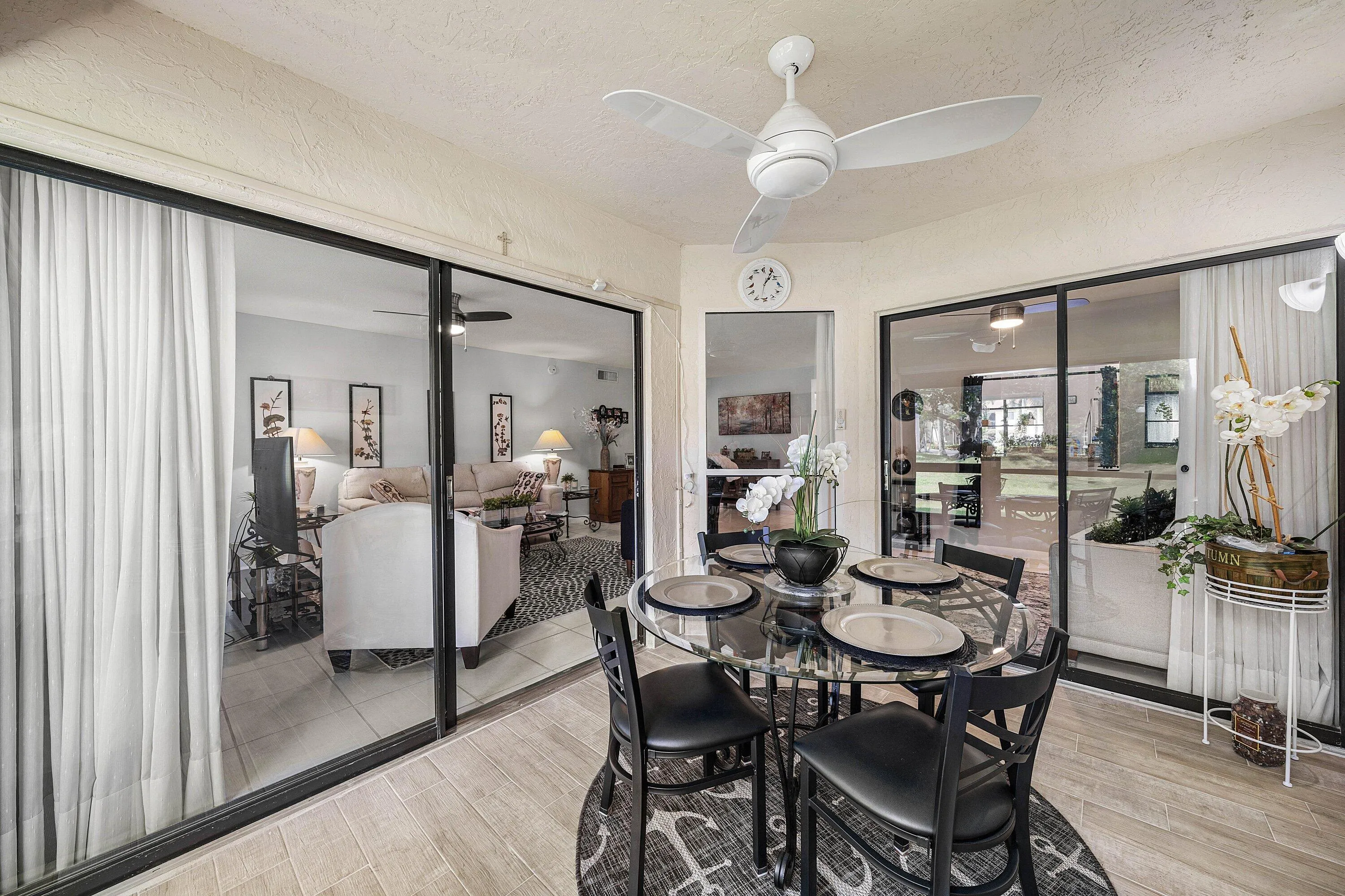 Porch view inside