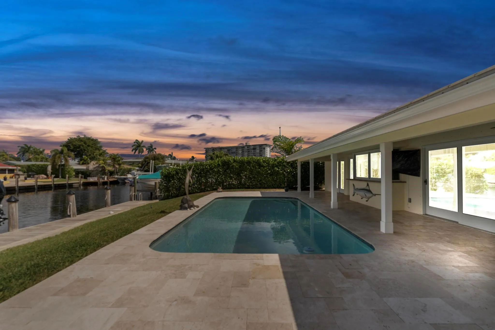 Pool area