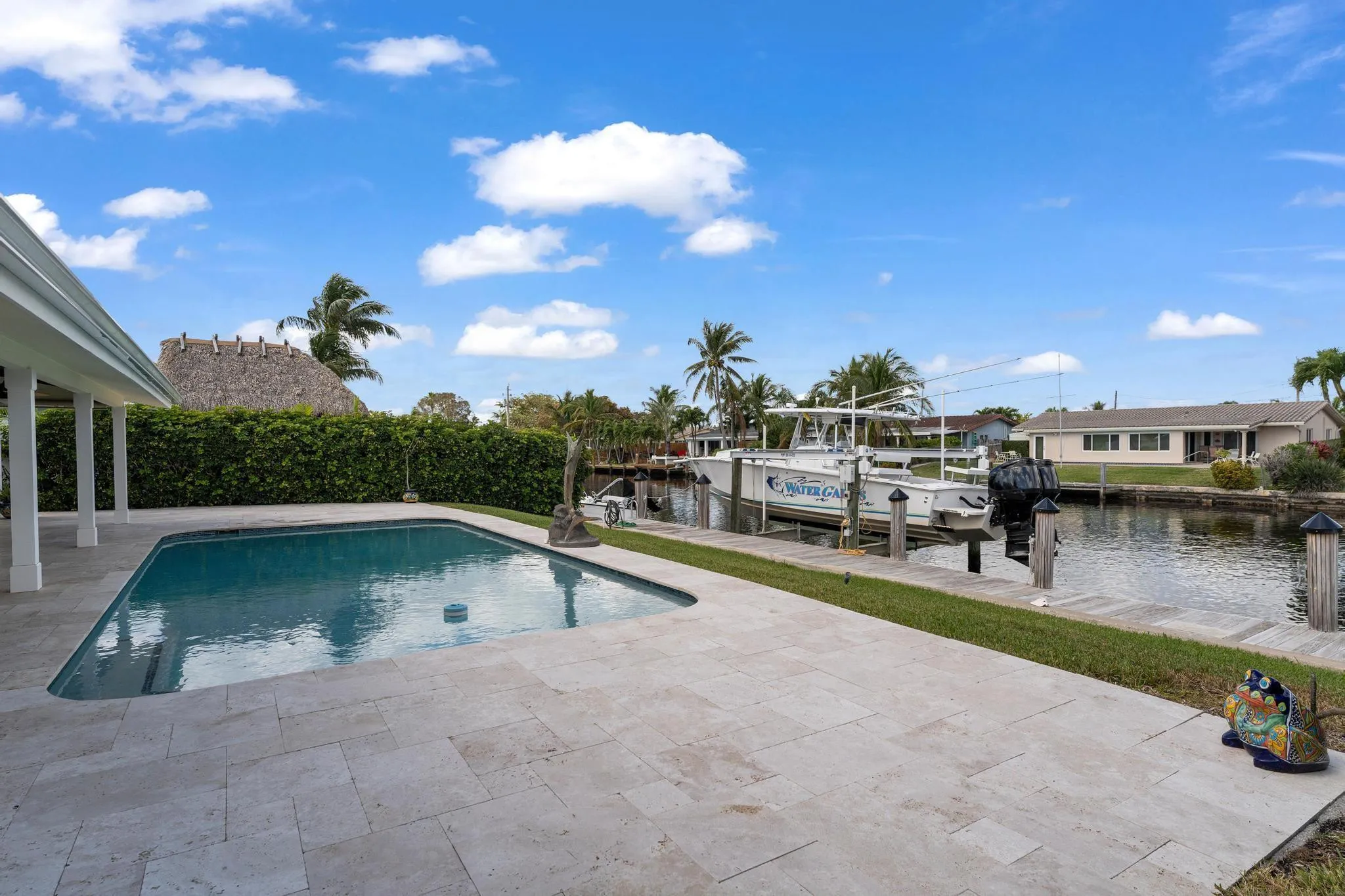 Pool area