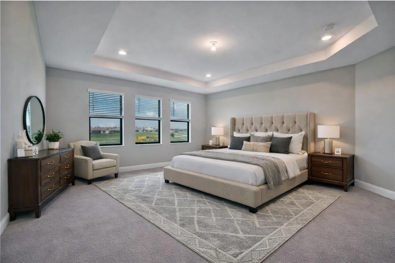 Virtual Primary Bedroom