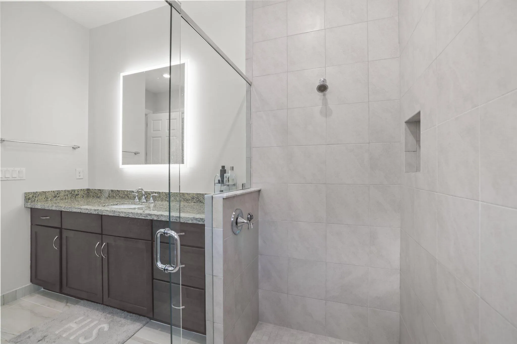 Spa Shower in Primary Bathroom