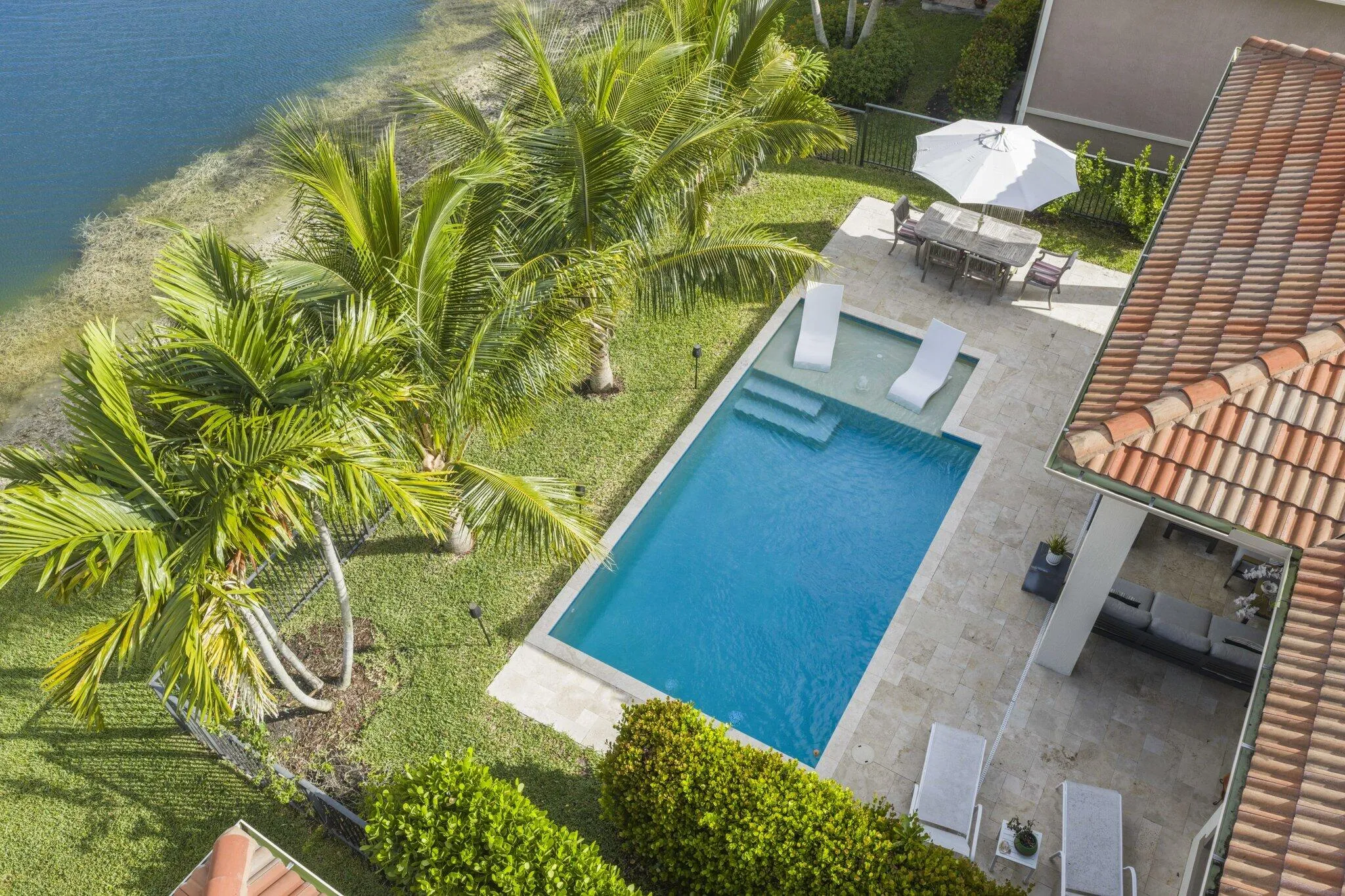 Aerial Backyard