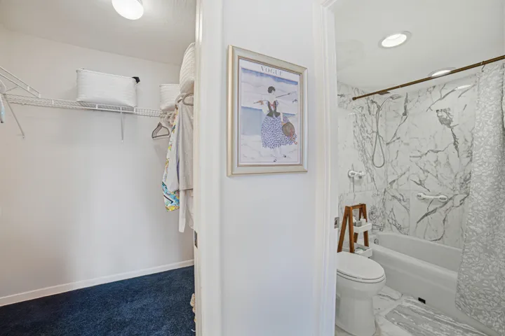 Master Bedroom walk in closet modern bat