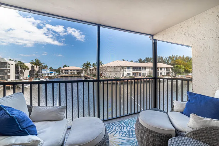 Balcony and waterfront view - Boca Bayou