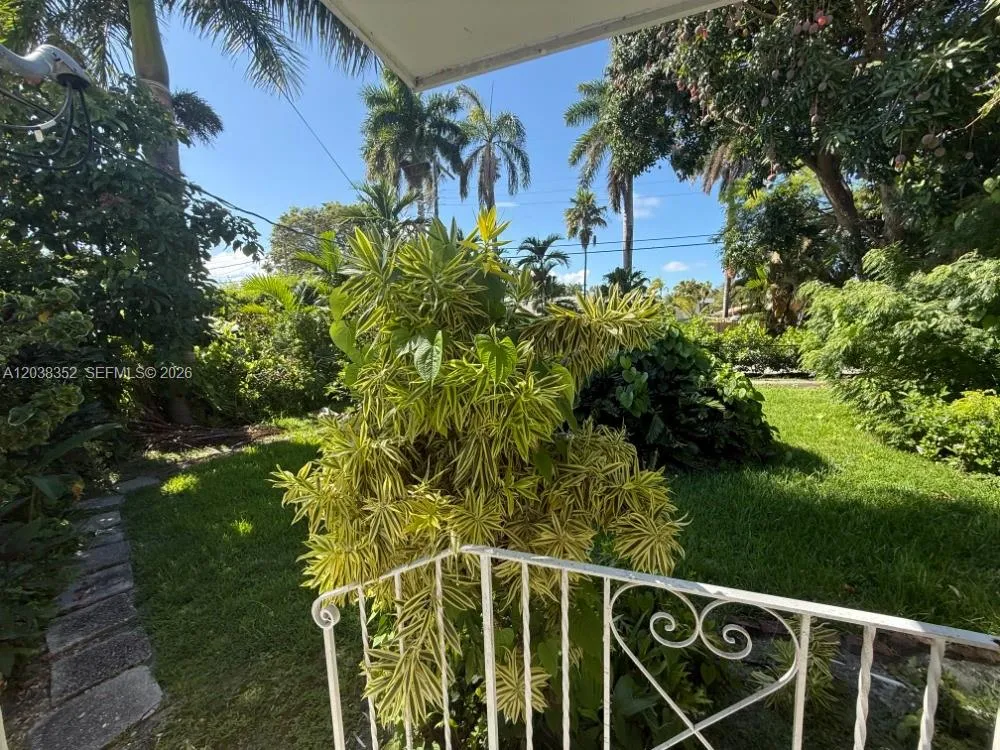 Back Door of the house.