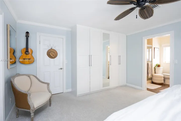 Primary - Has both built in closet and walk in closet