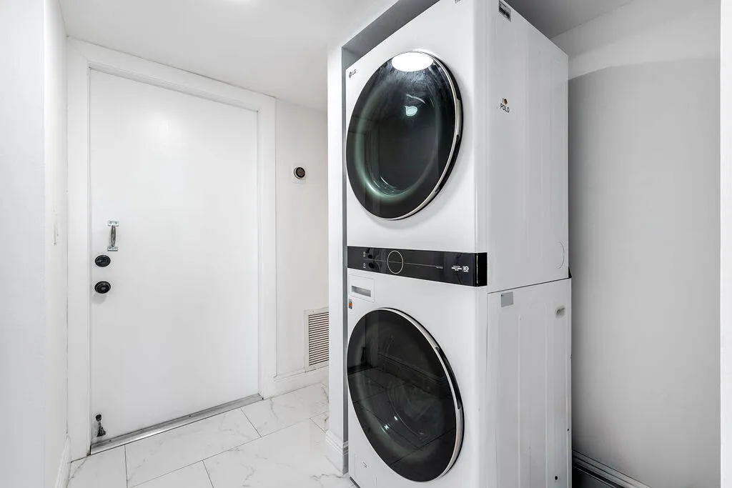 washer and Dryer closet