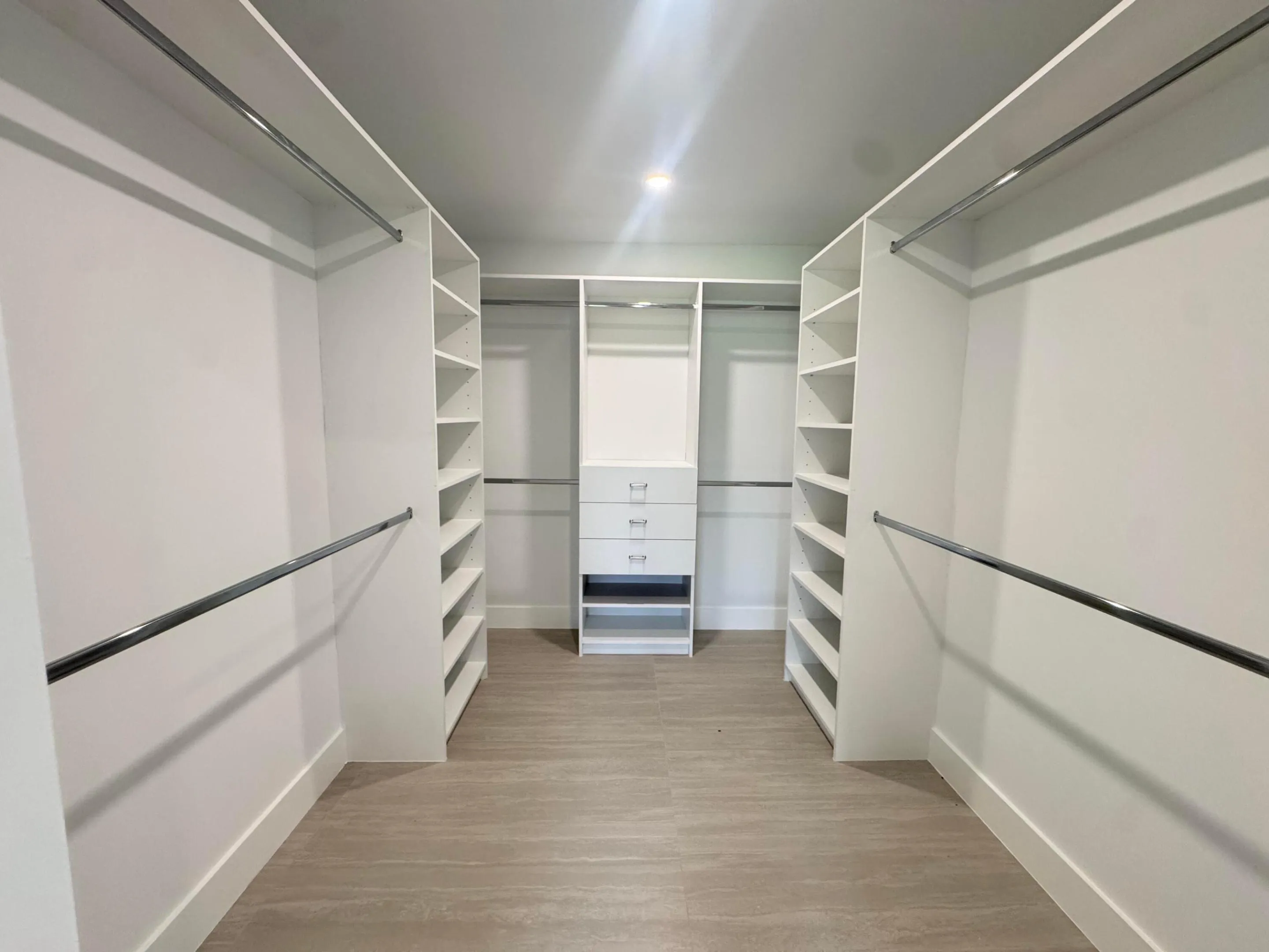 MASTER CLOSETS