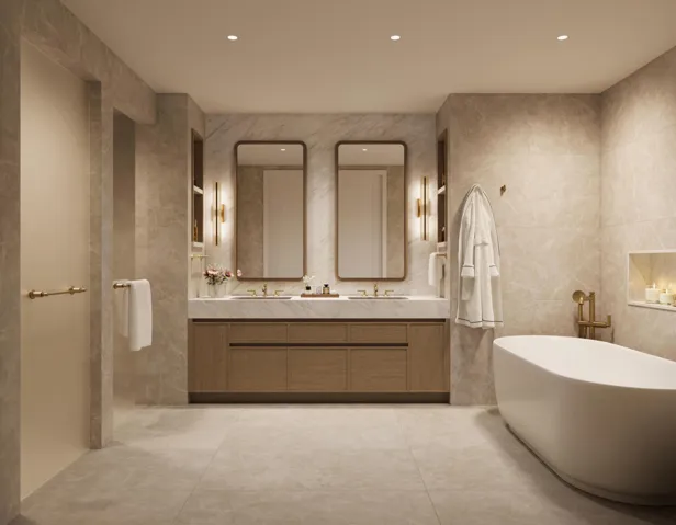 Private Residence Primary Bathroom Schem