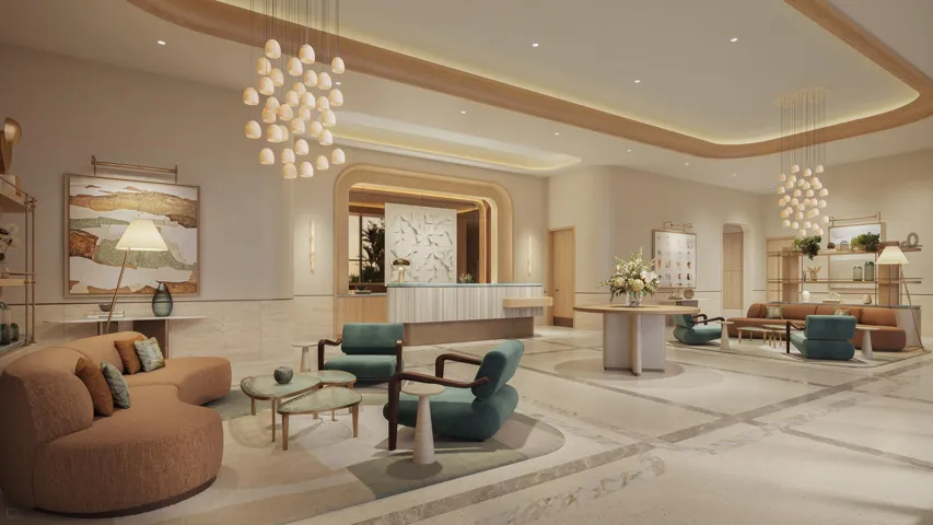 Private Residences Arrival-Lobby