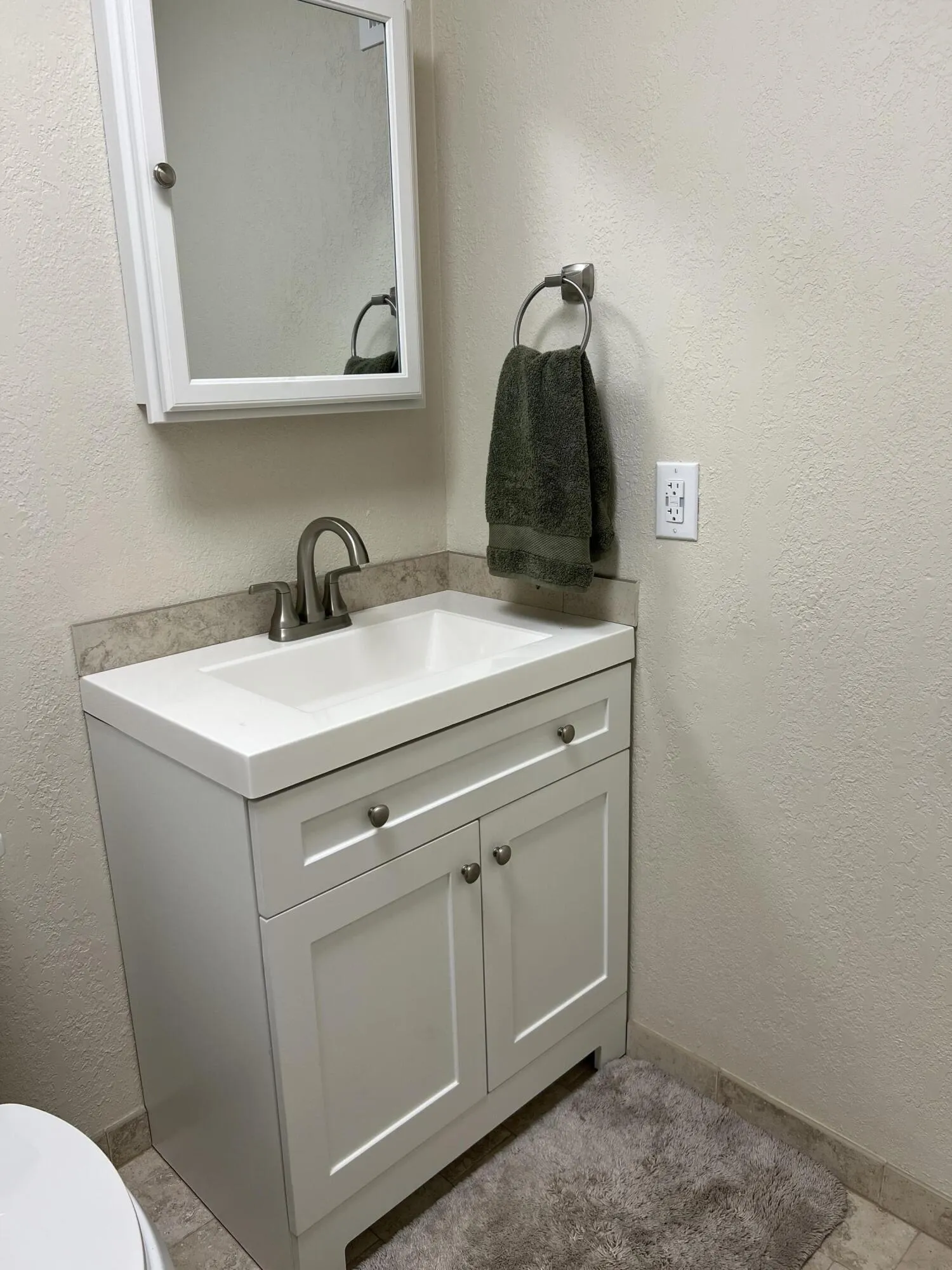 Guest bath remodeled