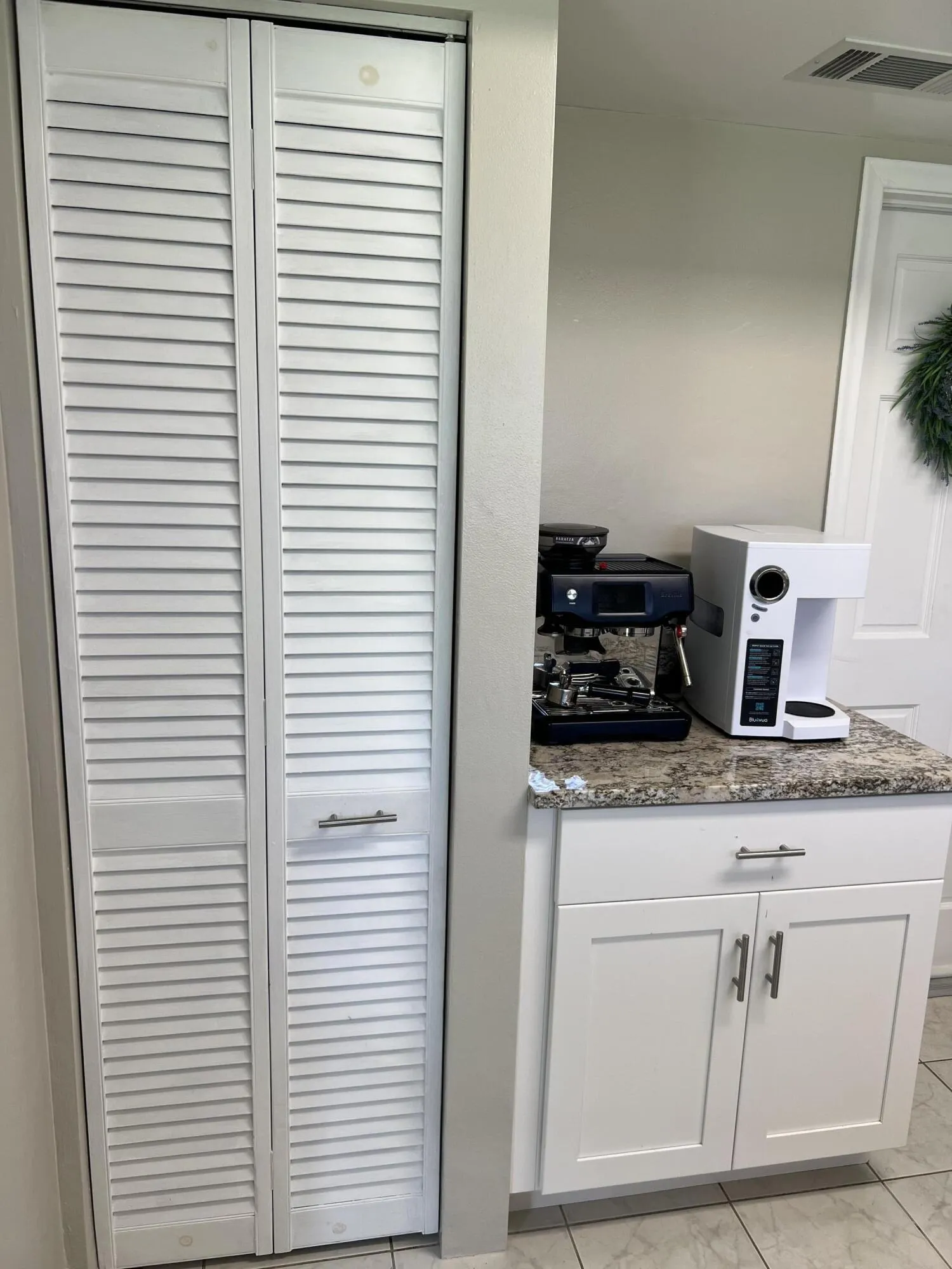 KItchen Pantry and coffee bar