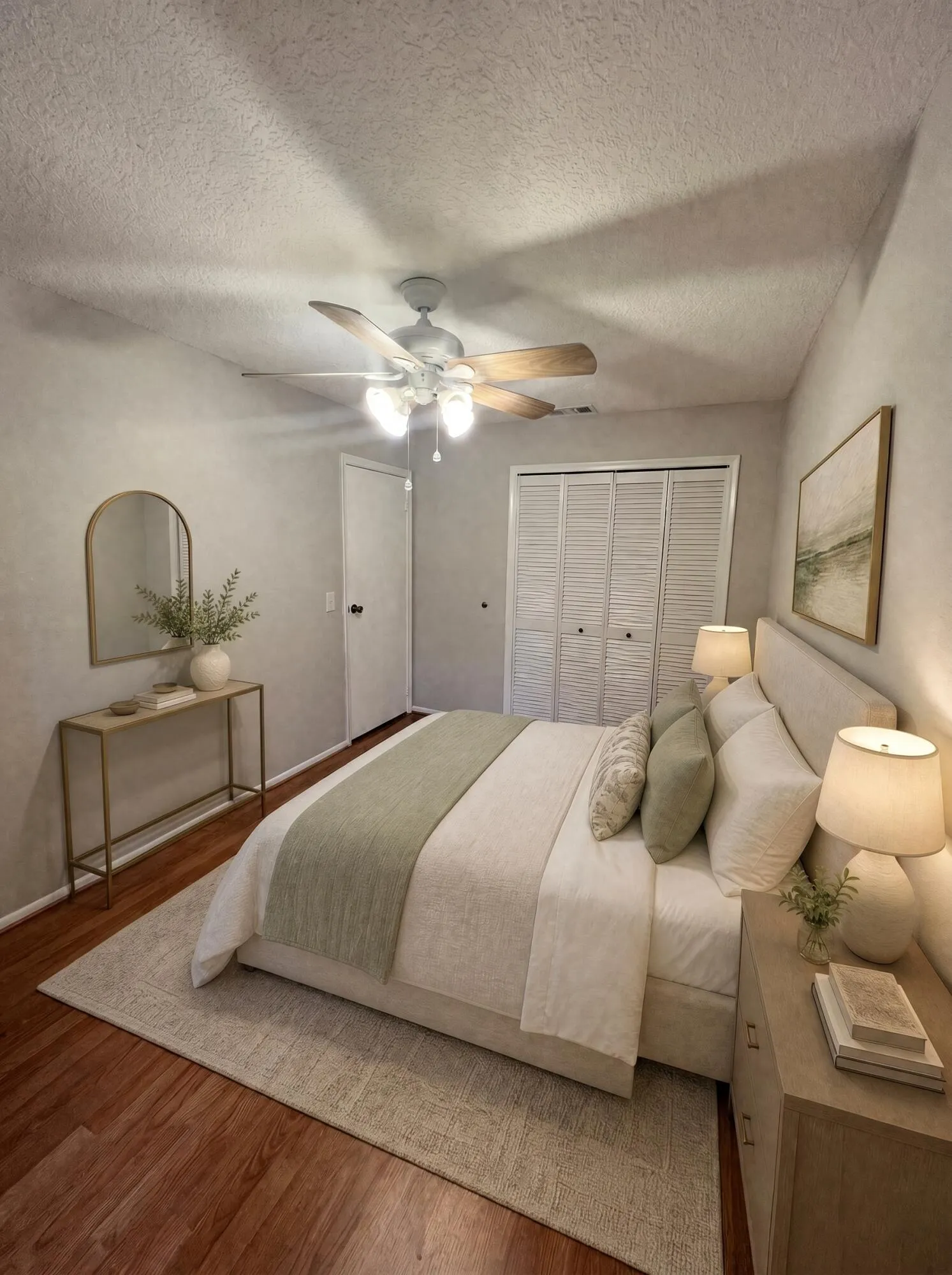 Staged Bedroom