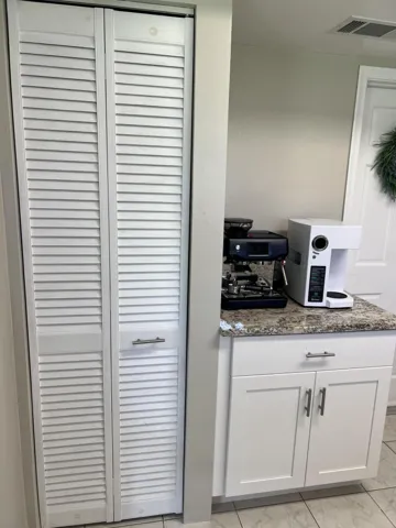 KItchen Pantry and coffee bar